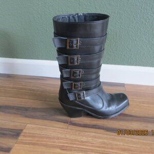 Women' Motorcycle Boots, size 6.5